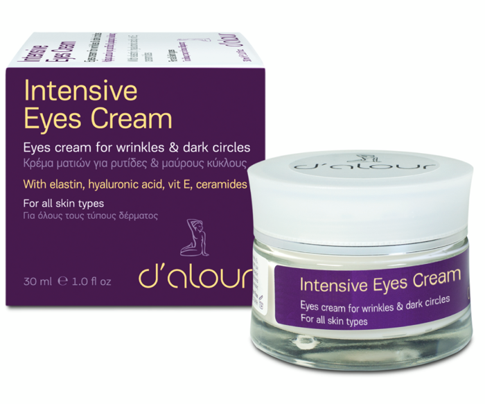 d’alour Intensive Eyes cream Apali se ufi Krema Mation ga Rutides kai Mavrous Kuklous 30ml